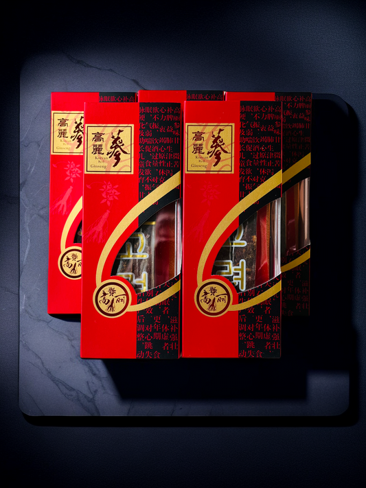 Korean Red Ginseng Root 6 Year Aged韩国高丽参6年根45g/box