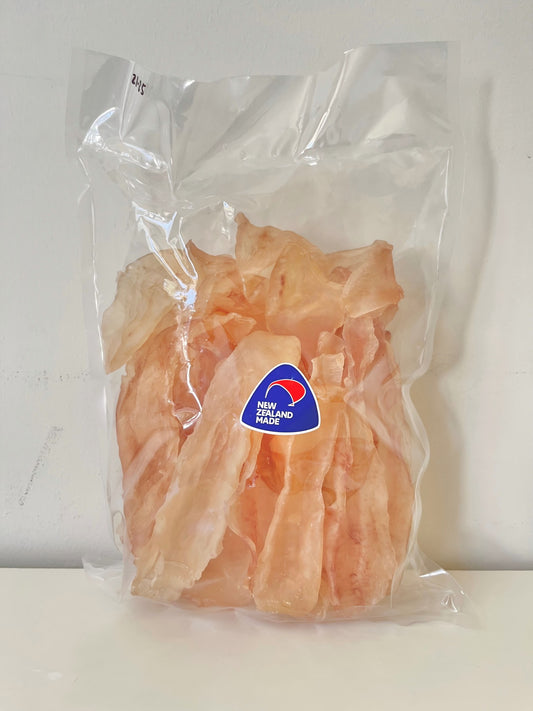 New Zealand Ling Fish Maw SizeM 新西兰鳕鱼花胶纽西兰鱼胶M码21-25片/500g