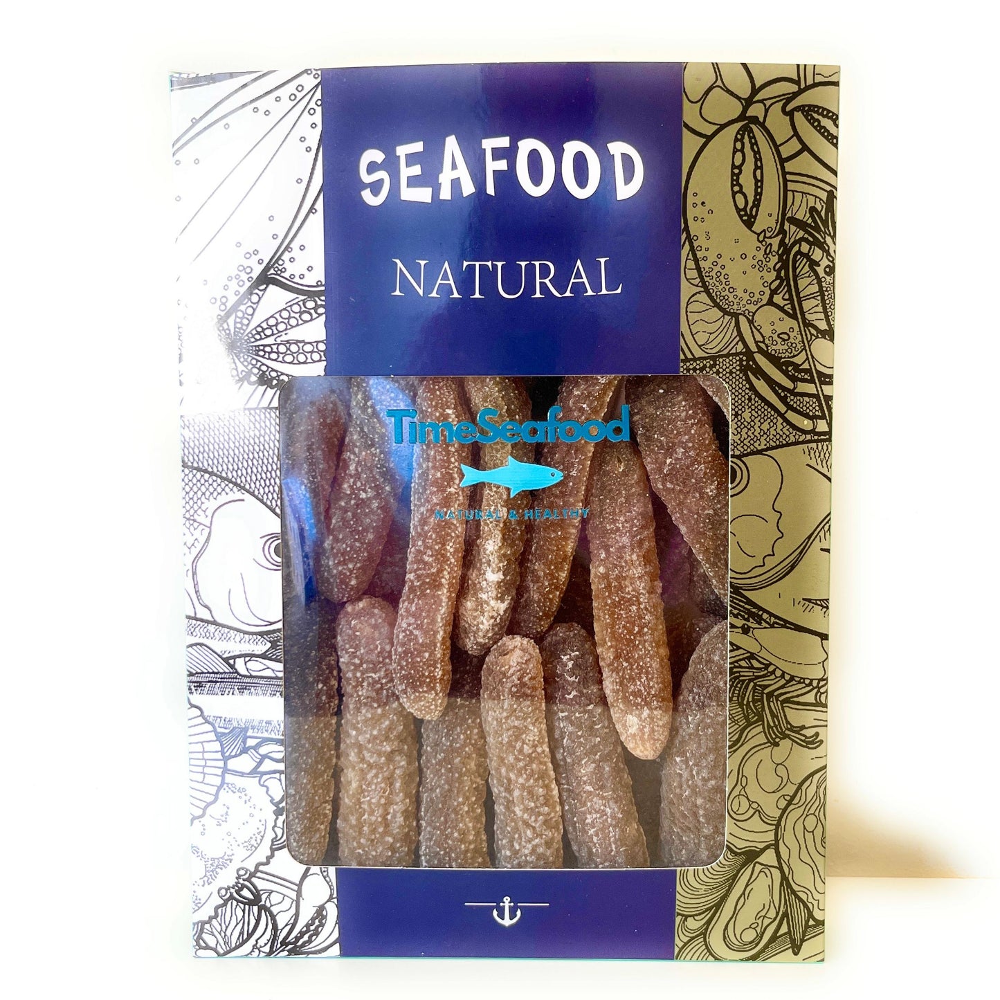 Australian Golden Sandfish Dried Sea Cucumber 精選澳洲野生金沙參 Size XL 15-19pcs/500g