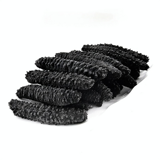 Australian wild caught sea cucumbers 野生至尊黑刺参澳洲干海参60-70头500g